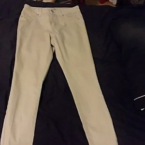 Khaki Skinny Jeans